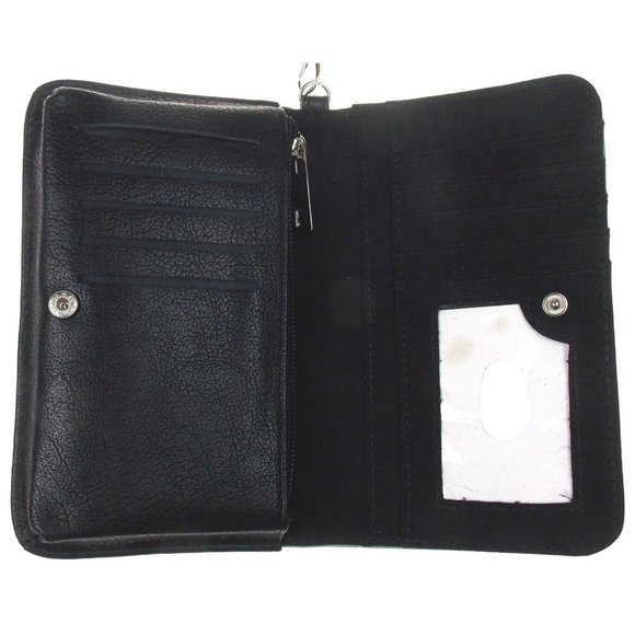 Winnie The Pooh Wallet Zip Up Wristlet Gift Purse Book Green Colorful Shepard - Picture 5 of 5